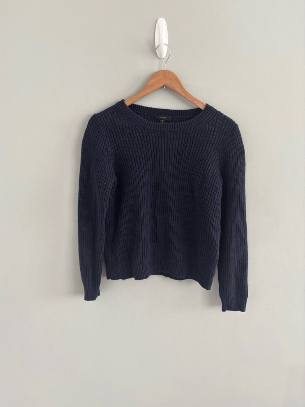 J.Crew Cotton Cashmere Crewneck Sweater Size XS
